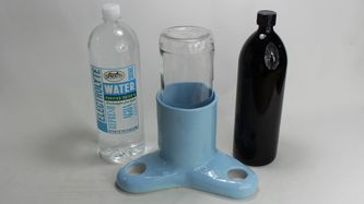 Pumpless EBI-Fountain with a Viosol bottle reservoir